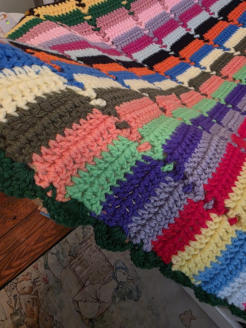 Vintage Afghan Throw